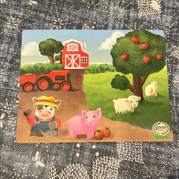 Green Toys Play Dough Tools Set - Picture 2 of 7